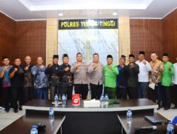 Kapolres Tebing Tinggi Silaturahmi dengan Tokoh Agama dan Pimpinan Organisasi Keagamaan