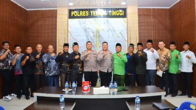 Kapolres Tebing Tinggi Silaturahmi dengan Tokoh Agama dan Pimpinan Organisasi Keagamaan