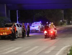 Patroli Jam Rawan Saat Dini Hari, Polres Langkat Lakukan Patroli