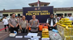 Perangi Narkoba, Polres Dairi Ungkap 33 Kasus dan Sita 70 Kg Ganja