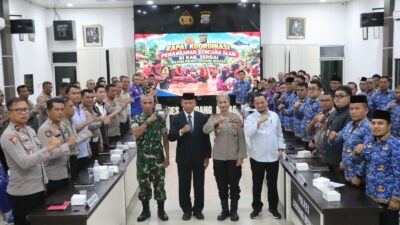 Tingkatkan Kesiapsiagaan Bencana, Kapolres Serdang Bedagai Pimpin Rakor Lintas Instansi