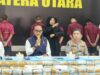 Polda Sumut Ungkap Tiga Kasus Narkoba, Sita 244 Kg Sabu