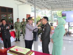 Meriahkan HUT TNI Ke 81, Polres Sergai Kunjungi Kodim 0204/DS dan Brigif-7/Rimba Raya