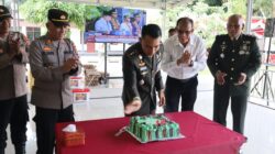 Perkuat Sinergitas TNI-Polri, Polresta Deli Serdang Beri Surprise HUT Ke-81 TNI