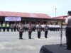 Kapolres Tebing Tinggi Pimpin Pergantian Kasat Resnarkoba, Kasat Samapta dan Kasi Hukum