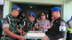 Kapolres Tebing Tinggi Sambangi Subdenpom, Perkuat Sinergitas di HUT ke 81 TNI