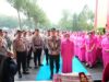 Resmi Pimpin Polda Sumut, Irjen Pol Sonny Irawan Disambut Ulos dan Tarian Tradisional