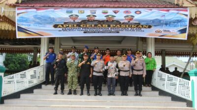 Pimpin Apel Kesiapsiagaan, Kapolres Tebing Tinggi: Siapkan Fisik dan Profesionalisme Dalam Penanganan Bencana Alam