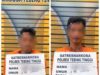 Sat Resnarkoba Polres Tebing Tinggi Gerebek Lokasi Diduga Sarang Narkoba, Dua Pria Diamankan