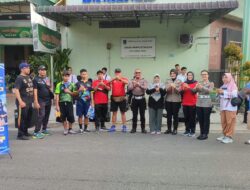 Polres Tebing Tinggi Sosialisasi SPMB SMA Kemala Taruna Bhayangkara di CFD Lapangan Merdeka
