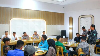 Kapolres Tebing Tinggi Silaturahmi dengan Organisasi Mahasiswa Cipayung Plus dan BEM