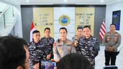 Kapolda Sumut Sambangi Kodaeral I Belawan, Kolaborasi Jaga Kondusifitas Wilayah