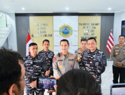 Kapolda Sumut Sambangi Kodaeral I Belawan, Kolaborasi Jaga Kondusifitas Wilayah