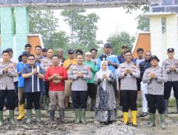 Kapolres Langkat Bersama Masyarakat Tanam Mangrove, Jaga Ekosistem Pesisir dan Dukung Ekonomi Nelayan