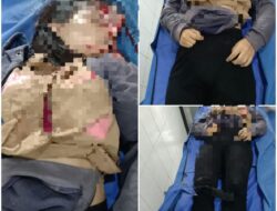 Laka Lantas Truck Kontra Sepeda Motor Honda CBR 150, 1 Orang Meninggal Dunia dan 1 Orang Luka-Luka di Sei Bamban