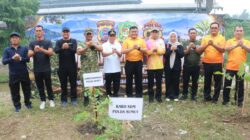 Polda Sumut Laksanakan Aksi Penanaman Pohon untuk Cegah Banjir dan Jaga Kelestarian Lingkungan