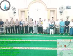 Subuh Keliling di Masjid As Syakirin, Polres Langkat Ajak Masyarakat Cegah Bullying dan Jaga Kamtibmas