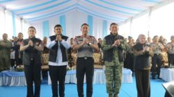 Dipimpin Kapolri, Polda Sumut Bersama Forkopimda Deklarasikan Sumut Tolak Narkoba di Belawan