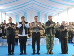 Dipimpin Kapolri, Polda Sumut Bersama Forkopimda Deklarasikan Sumut Tolak Narkoba di Belawan