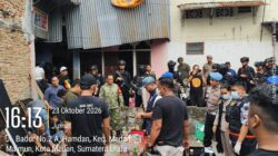 Polda Sumut Grebek Sarang Narkoba di Medan Maimun, 15 Orang Diamankan
