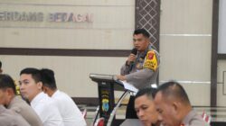 Mantapkan Kesiapan Personel, Polres Sergai Latihan Pra Operasi (Latpraops) “Patuh Toba-2026