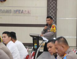 Mantapkan Kesiapan Personel, Polres Sergai Latihan Pra Operasi (Latpraops) “Patuh Toba-2026
