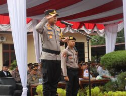 Kapolres Langkat Pimpin Apel Operasi Patuh Toba 2026
