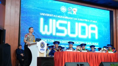 Kapolda Sumut Ajak Wisudawan UMSU Jaga Persatuan dan Semangat Nasionalisme